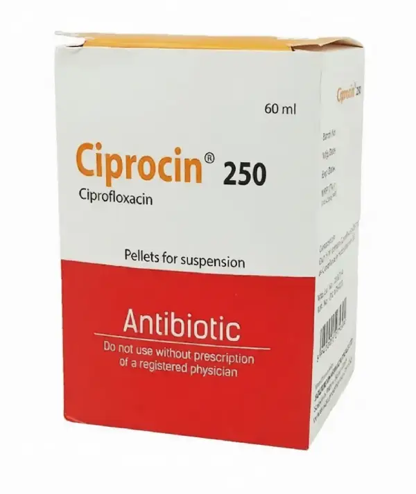 Ciprocin 60 ml (Pellets for suspension)