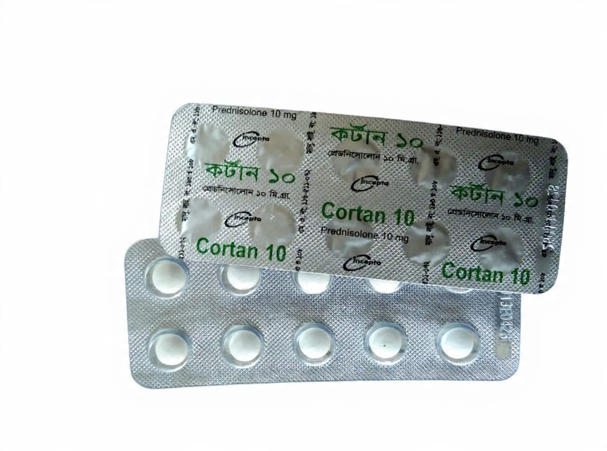 10 Tab. Cortan 10 mg