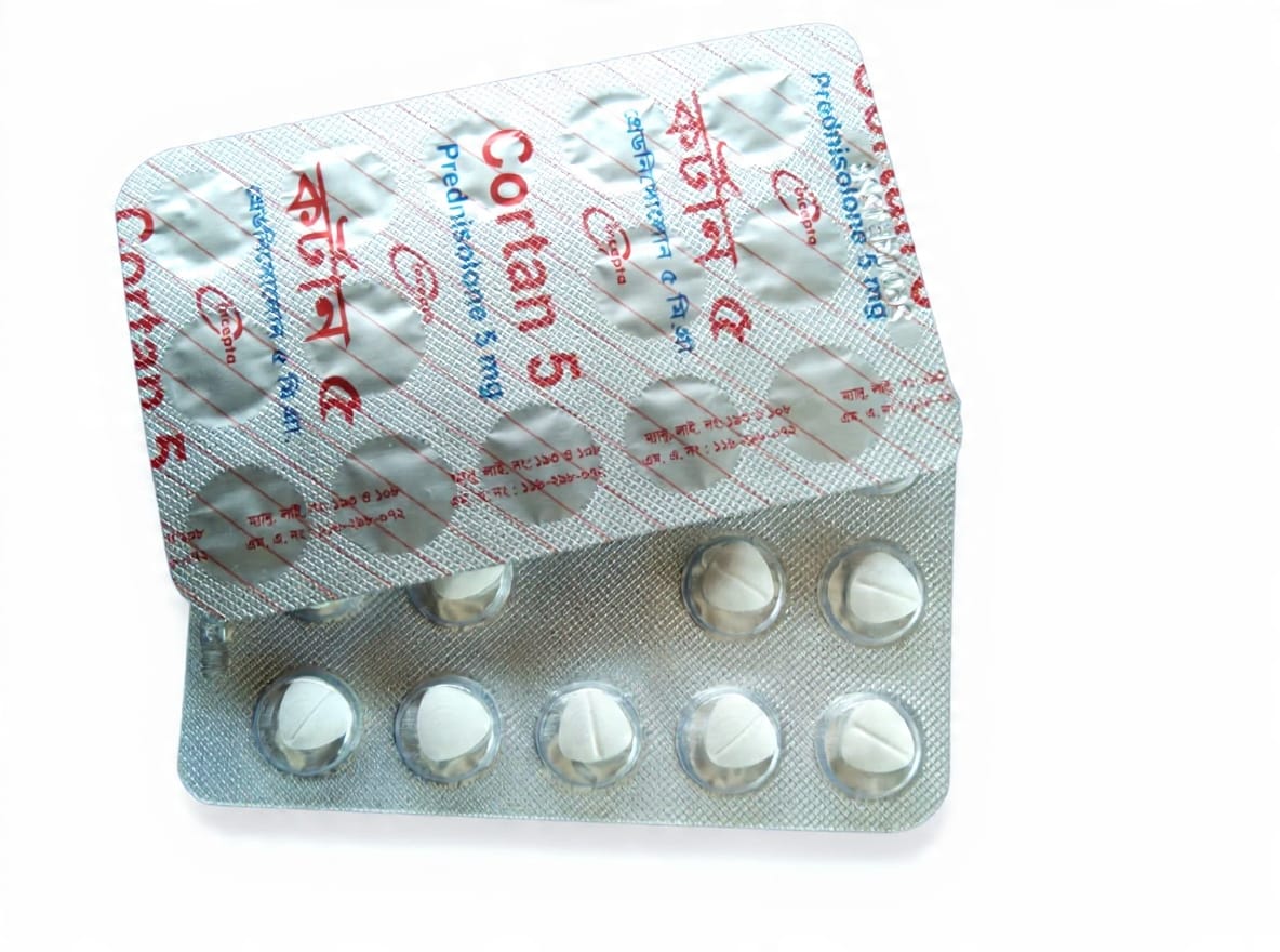14 Tab. Cortan 5 mg