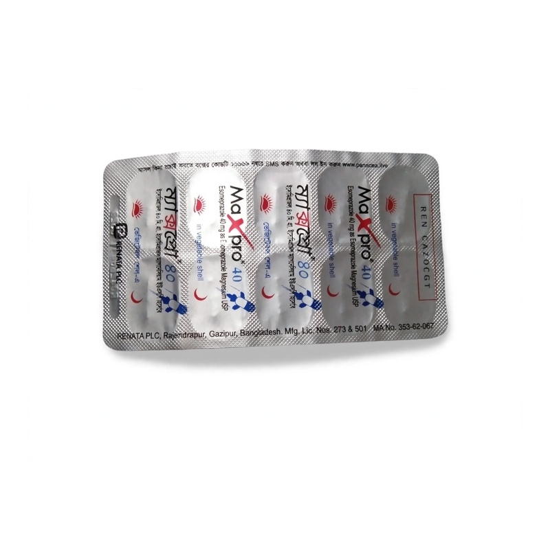 10 Cap.Maxpro 40 mg